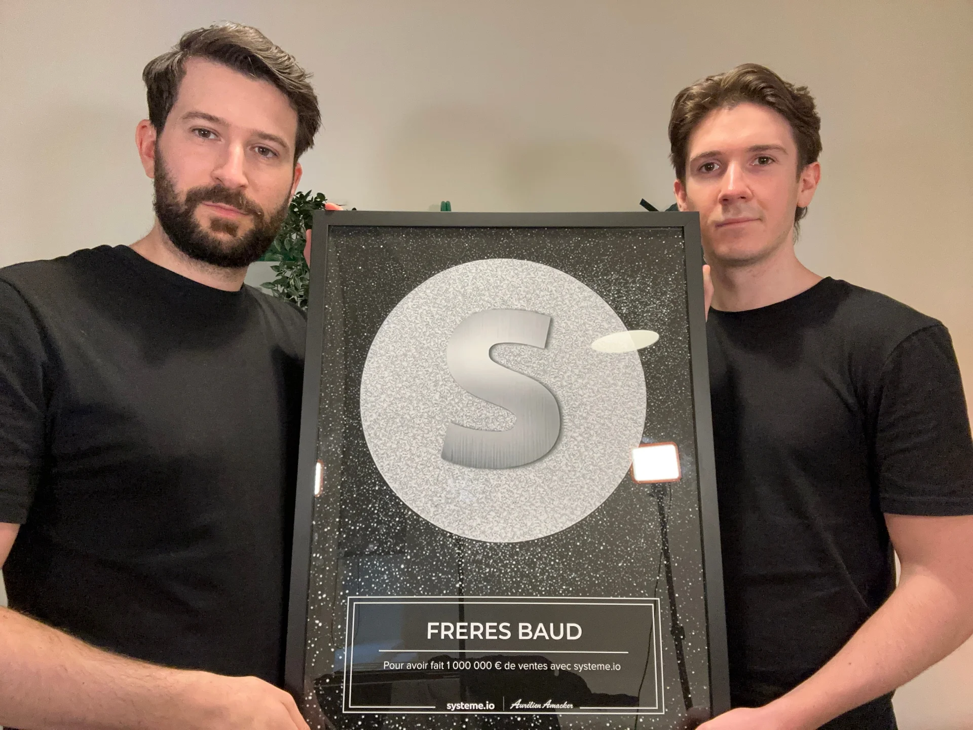 Baptiste & Mathieu Baud, fondateurs Système Ascension